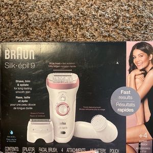 Braun silk epil 9 kit